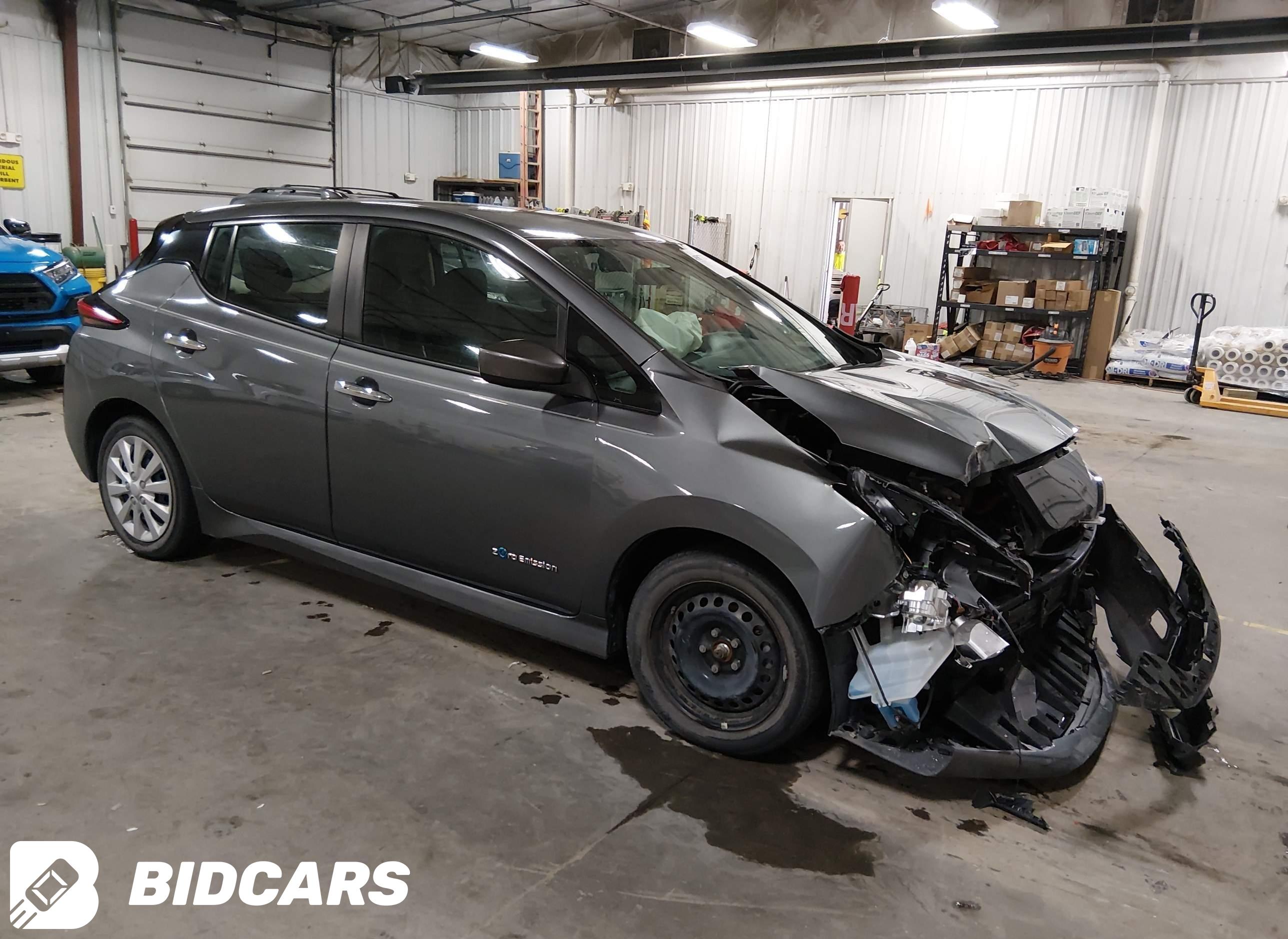 2018 Nissan Leaf, S | 1N4AZ1CP8JC300478 | BidCars