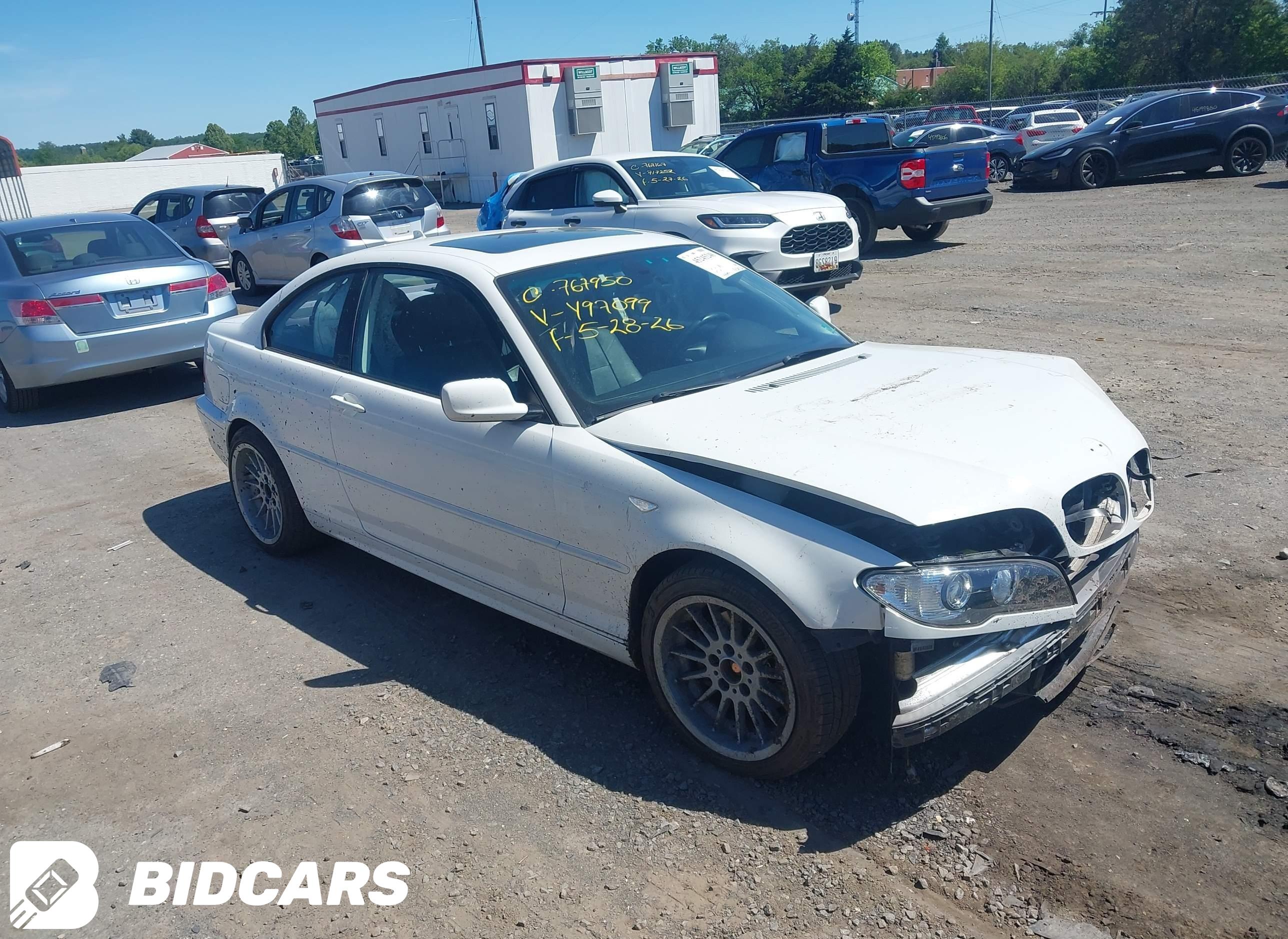 2004 BMW 3 Series, 325CI | WBABD33494JY97099 | BidCars